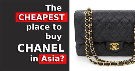 cheap chanel things|cheapest place to buy chanel.